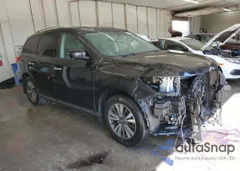 2017 Nissan Pathfinder S из США, поврежденный, VIN 5N1DR2MN8HC604037